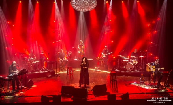 חזרות אחרונות למופע החדש של שלומית אהרון 