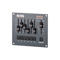 DAC6 | קונסולת תאורה 6 ערוצים DMX עם עומק התקנה נמוך